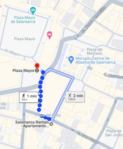 Salamanca Rentals - Apartamento Con Terraza A 1 Minuto De La Plaza Mayor Eksteriør billede